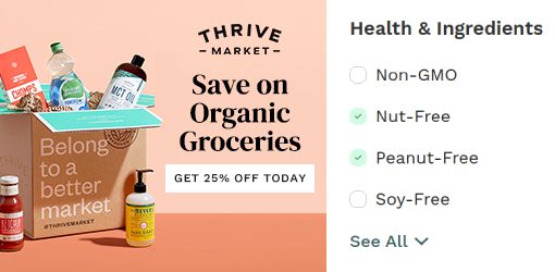 Thrive Market: save on organic groceries